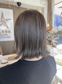 オリーブグレーボブ