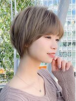 アマトウキョウ 表参道(AMA TOKYO) 似合わせカット　横顔美人　くせ毛ショート　大場猛