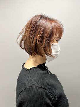 ヘアーリゾート ルアーナ(hair resort LUANA) 髪質改善ふんわりショートボブ