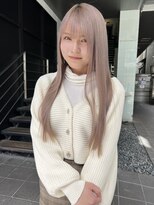 ロンド レア 天神大名店(Lond Le’a) ドレスヘア/ショコラアッシュ/ヘルシースタイル/インナーカラー