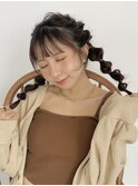 〔mist〕ツインテール/ヘアアレンジ/ぽこぽこアレンジ/金沢文庫