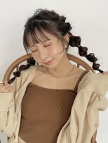 ミスト(mist) 〔mist〕ツインテール/ヘアアレンジ/ぽこぽこアレンジ/金沢文庫