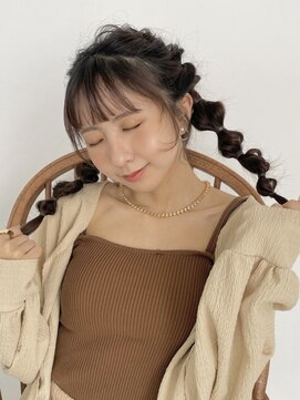 ミスト(mist) 〔mist〕ツインテール/ヘアアレンジ/ぽこぽこアレンジ/金沢文庫