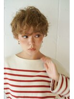 シェル 立川(shell)&nbsp;くびレイヤーエモージュグレージュカラーくびれショート【立川】