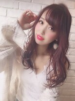 リープアルケー ヘアアンドヘッドスパ 錦糸町北口店(leap arche Hair&head spa) インナーグレージュ/マチルダボブ/前髪/ピンクベージュ/錦糸町