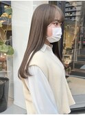 ブリーチなしダブルカラーで作るベージュカラー/落合