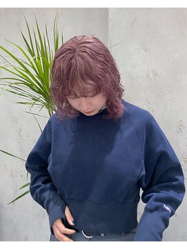 ロンド 表参道店(Lond) ハイトーン　ピンクカラー　U24