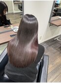 髪質改善トリートメント　酸性ストレート