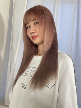 ココルアナ(coco luana) ホワイトピンクカラー/ブリーチ/韓国/髪質改善