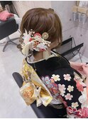 成人式ヘアセット/心斎橋ヘアセット