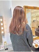 大人ピンクベージュ