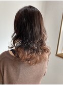 毛先ブリーチ