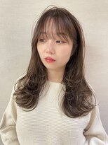 フルールバイアヴァンスクロス(Flulu by avance. cross)&nbsp;レイヤーカット/ラベンダーベージュ/冬カラー