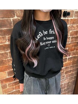 リック(Ric by KENJE) エクステイヤリングカラー　PINK