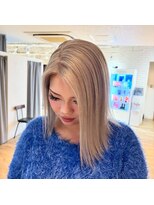 エヌプラス(N+)&nbsp;ホワイトグレージュミニウルフチェリーブラウンデジタルパーマ