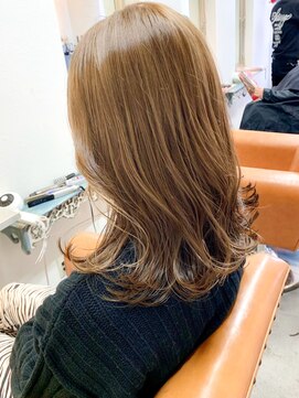 アン ヘア デザイン(un hair design) Hi  Beige  Color