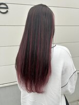 ファースト 長町店(first)&nbsp;ブラック×ピンクのアンブレラカラー