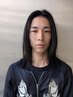 【メンズ限定】メンズカット＋髪質改善ストレート ￥15400→￥12100