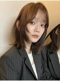 xカット/イメチェン/ホワイトブロンド/外ハネボブ/美髪/