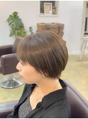 くびれショート/ショートカット/オリーブベージュ