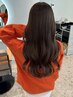 【潤い艶カラー♪】オーガニックカラー+韓国水トリートメント10400円→7500円