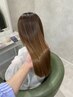 【数量限定☆ホームケアプレゼント】髪質ケア縮毛矯正（カット込み）