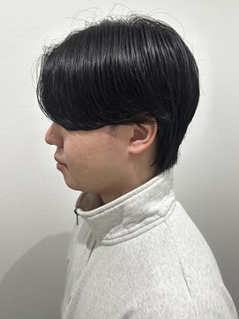 リオールバイニアウ(RE:ALL by Niau) メンズセンターパートウルフニュアンスパーマリバースパーマ太田