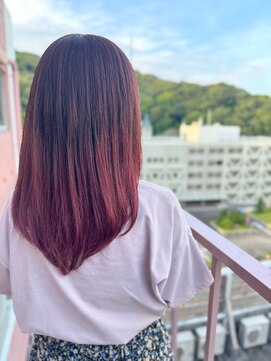 ビアージュ(Viage) #グラデーションカラー #ピンク #暖色系 #ダブルカラー