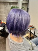 切りっぱなしパープル