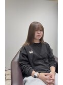 “主張しないのに、全員が2度見するストレート。”