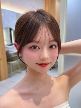 コア 銀座(COA) カットカラー、顔まわり、レイヤーカット