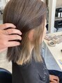 フォルムヘアデザイン 足利店(FORME hair design)&nbsp;挑戦しやすい肌馴染みのいいベージュでお顔周りを華やかに