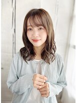 ラピス 銀座 blue店(Lapis)&nbsp;《30代～大人透明感》白髪ぼかしハイライト＋艶カラー[銀座]