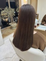 ラヴィズム 松崎店(LUVISM)&nbsp;韓国/顔周りレイヤー/おくれ毛/ベージュ/ダブルカラー/東区/松崎