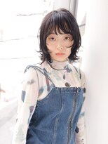 エムスラッシュ ストリートマーケット スマートサロン センター北(M.SLASH) くせ毛風/黒髪/ミディアムレイヤー/ハッシュボブ/センター北