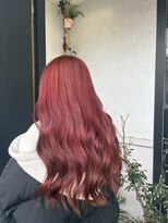 ココア グロウ(COCOA Glow)&nbsp;【ブリーチカラーで作る暖色レッド　透明感たっぷり人気カラー】