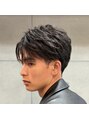 ヘアメロウ ココ(hair mellow CoCo...) メンズショートスタイル。セットがしやすい毛流れパーマ 市原