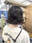 熊本ボブ/ボブパーマ/切りっぱなしボブ/熊本美容室/髪質改善