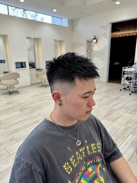 ロンド ラマ 岐阜(Lond bla-ma) バーバーフェードメンズショート【Lond伊藤メンズ】