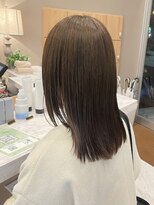 ユウヘアー 千代田橋店(U Hair)&nbsp;ツヤありオリーブカラー