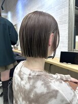 サンド 池袋 2nd(sand) ぱつっと切りっぱなしボブ♪