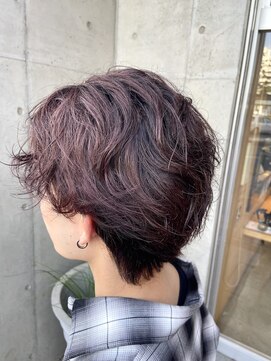 オーガニック ライフ 若葉 鶴ヶ島(organic+life) 癖毛カット×イルミナカラー