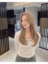 キラヴィ 三宮店(KIRAVI) 外ハネボブ 40代 タッセルボブ グラデーションカラー