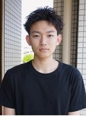 スパイキーショートメンズ短髪