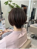 すっきりショートヘア