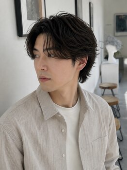 インチェルシー(in chelsea)の写真/メンズ支持多数。似合わせカット×パーマで毎日が決まる理想のスタイルを北名古屋で。【西春】