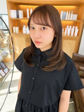 ユラギ フロム ユイマァル 倉敷(YURAGI from YUIMARL) 倉敷20代30代40代韓国レイヤーブリーチなしダブルカラーベージュ