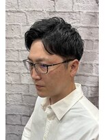 グレイスフルバーバー 赤坂見附店 ツーブロアップバングショート