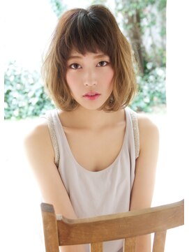 アズーア ヘアーアンドスパ(azure hair&spa) おすすめ　フェミニンボブ　【横浜駅】
