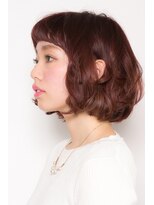 キープへアデザイン(keep hair design) 【keep hair design】ほめられ艶カラー×ピンクチェリー